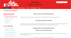 Desktop Screenshot of banken-in-die-schranken.net